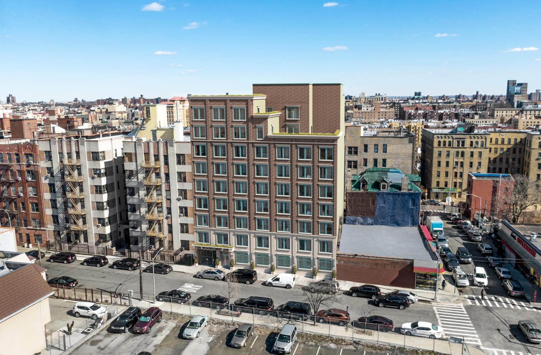 1182 Woodycrest Ave — rear view